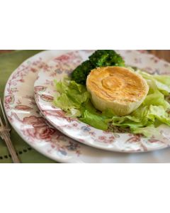 Mini torta de frango- 4 unidades (400g) 